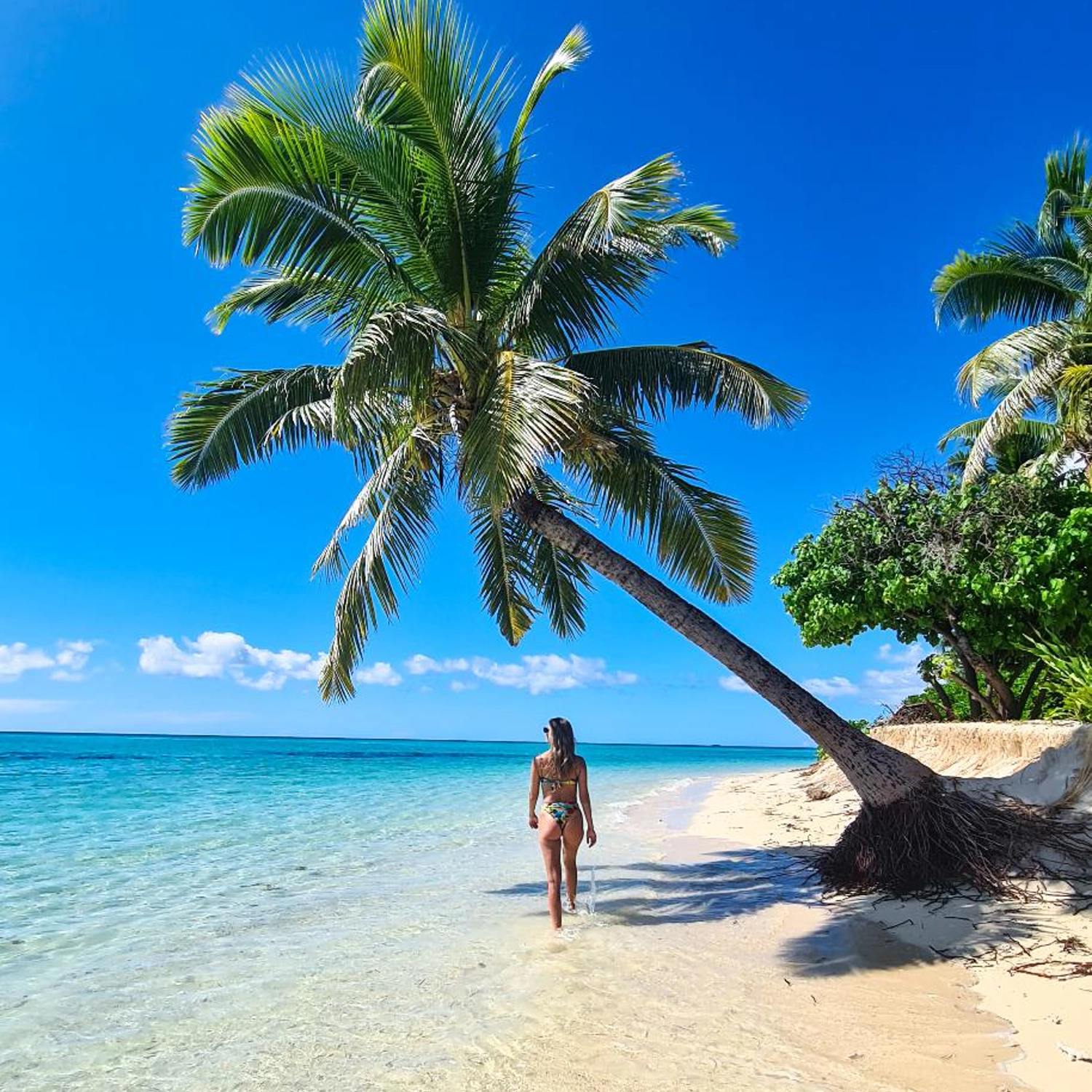 Captain Cook cruises fiji - Island & reef Day Sail Experience - on the beach