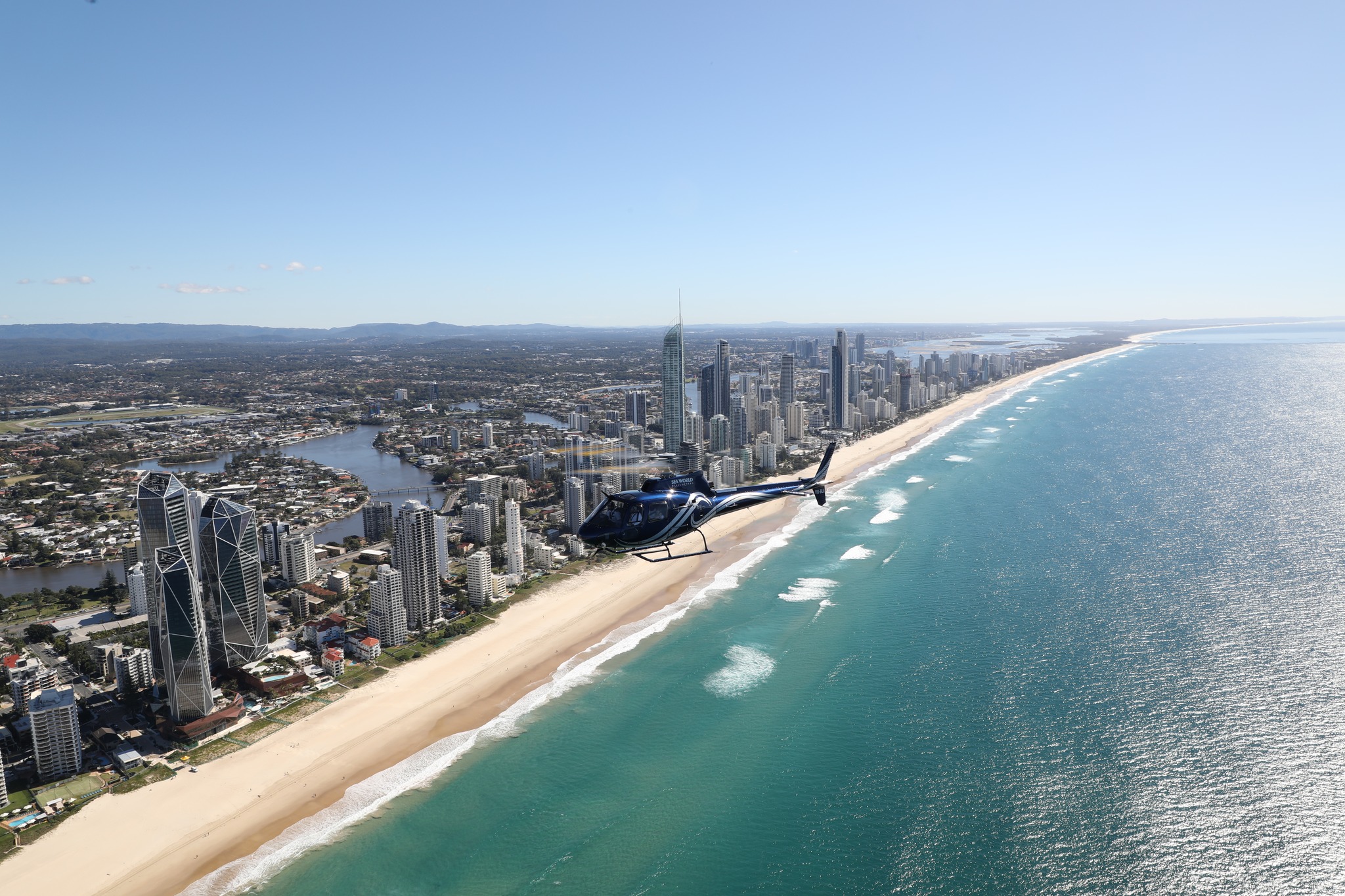 Sea World Gold Coast Helicopter 4