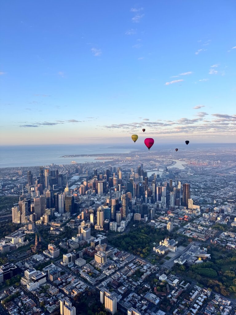 Melbourne hot air balloon 5