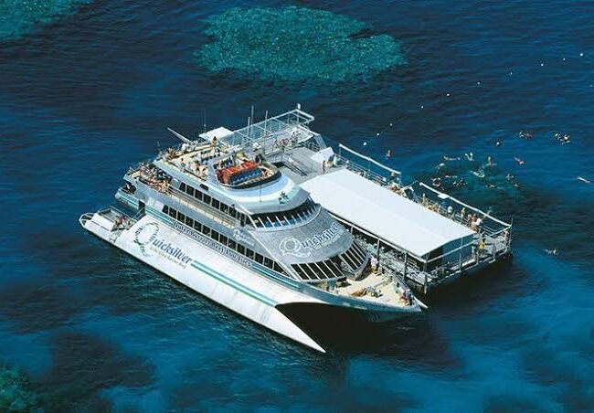Quicksilver- Port Douglas in the reef. Photo credit @Queensland on website