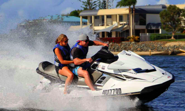 Jetski for 2. Photo credit @Goldcoastwatersport on Instagram