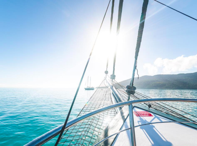 New Horizon sailing. Photo credit @abctravelwhitsundays on Instagram