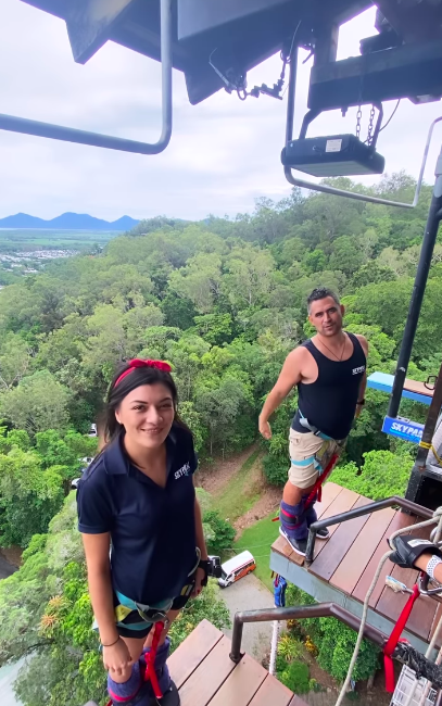 You dare to jump?Photo credit @skyparkcairns on Instagram