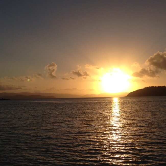 Whitsundays sunset -Group Explore - Sunset Sail Whitsunday Islands