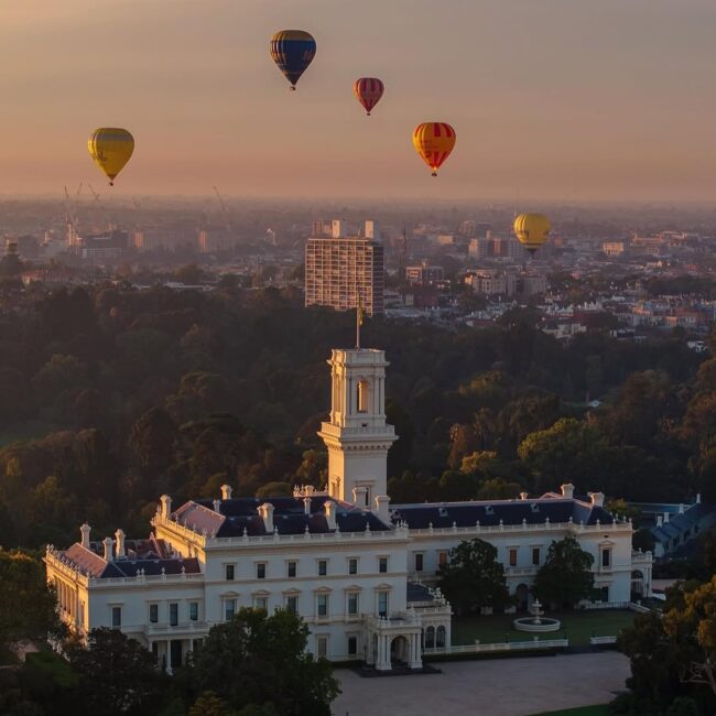 Melbourne hot air balloon 3